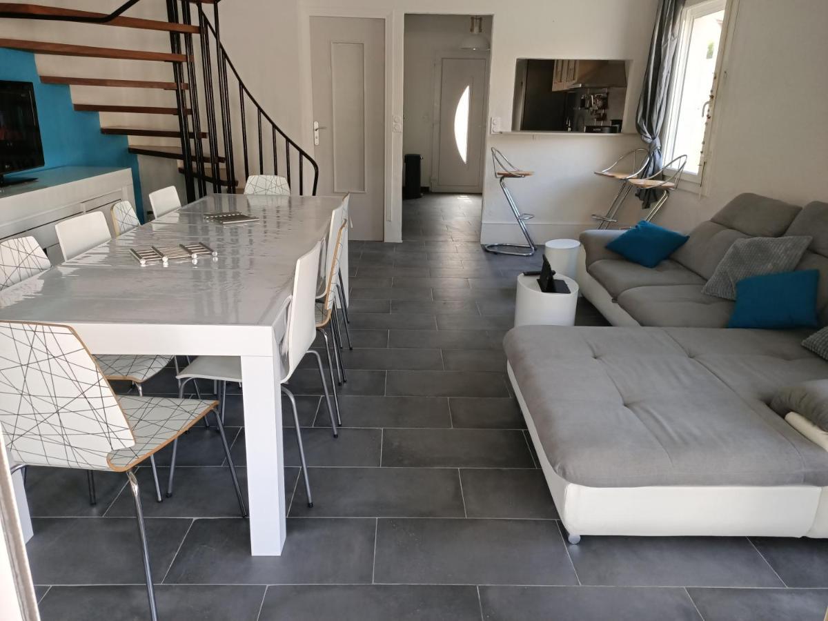 Location Bord De Mer, Villa De Vacances 6-8 Personnes - Jardin Valras-Plage Zewnętrze zdjęcie