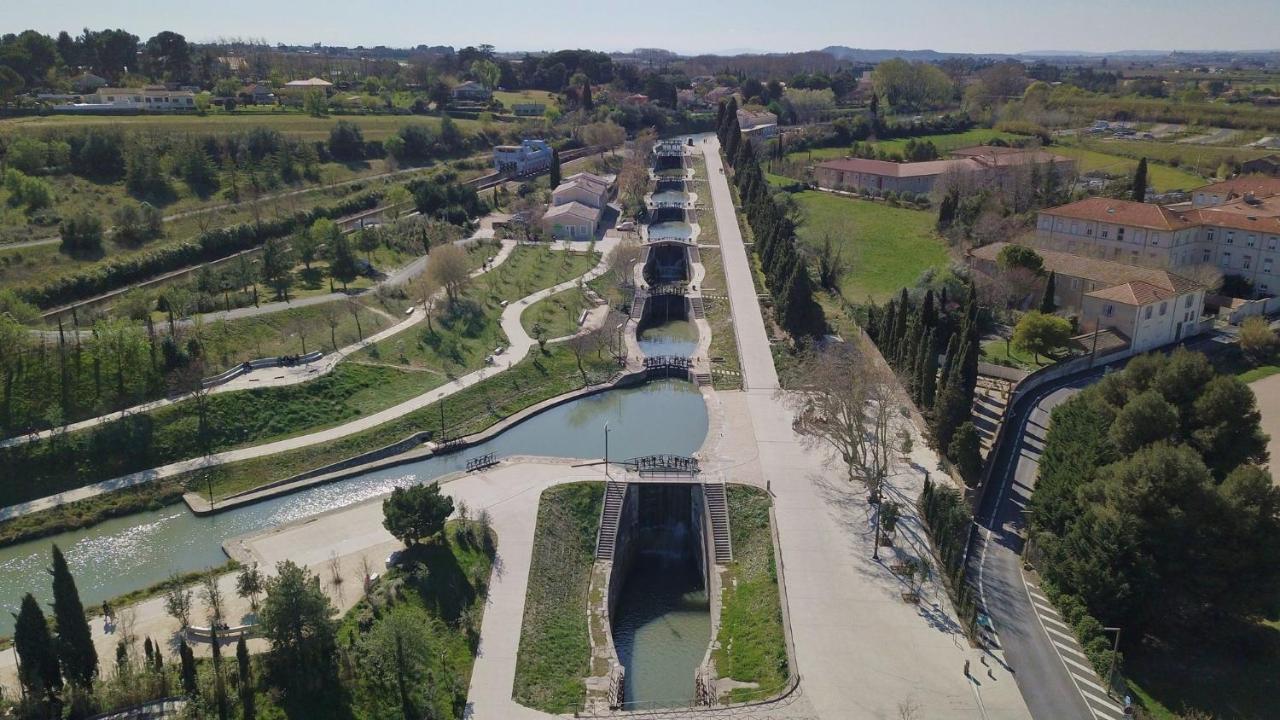Location Bord De Mer, Villa De Vacances 6-8 Personnes - Jardin Valras-Plage Zewnętrze zdjęcie
