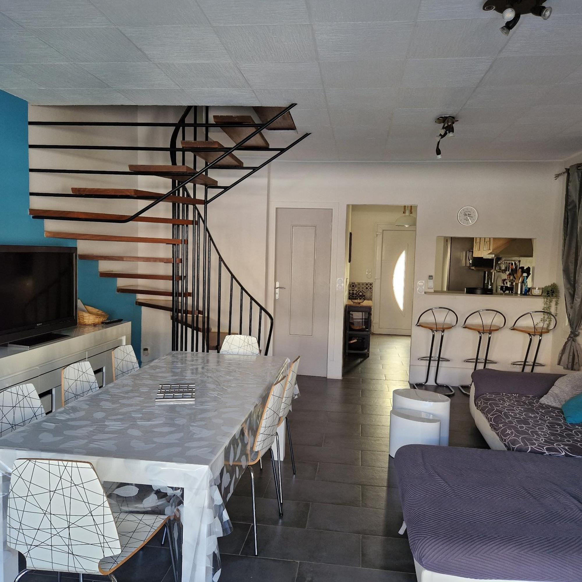 Location Bord De Mer, Villa De Vacances 6-8 Personnes - Jardin Valras-Plage Zewnętrze zdjęcie
